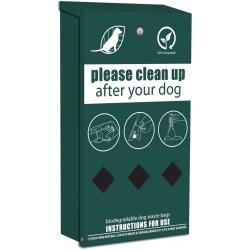 Rolled Dog Waste Bag Dispenser